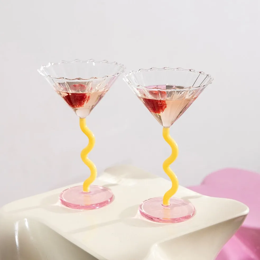 &Klevering - Coupe curve karamel set van 2
