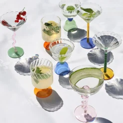&Klevering - Coupe spiraal groen set van 2