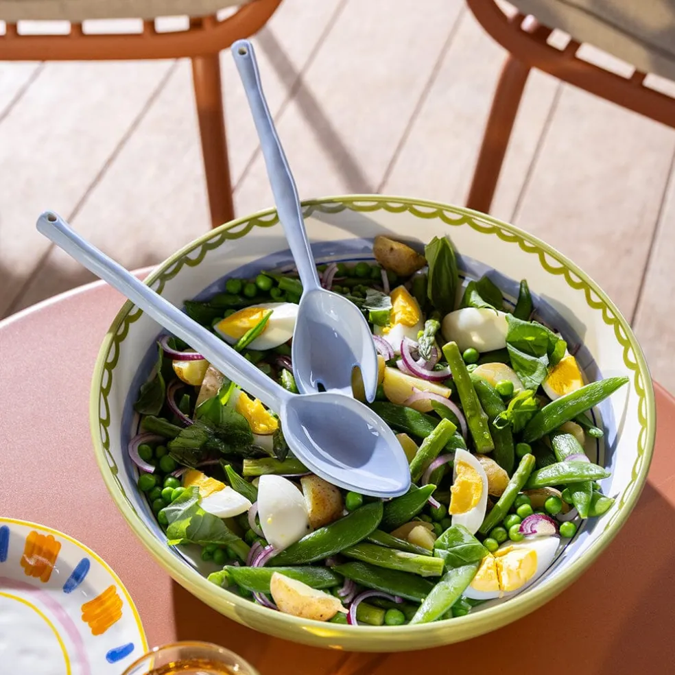 &Klevering - Saladebestek Boavista - Blauw
