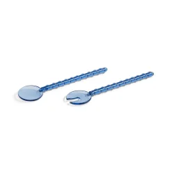 &Klevering - Saladebestek sling blauw