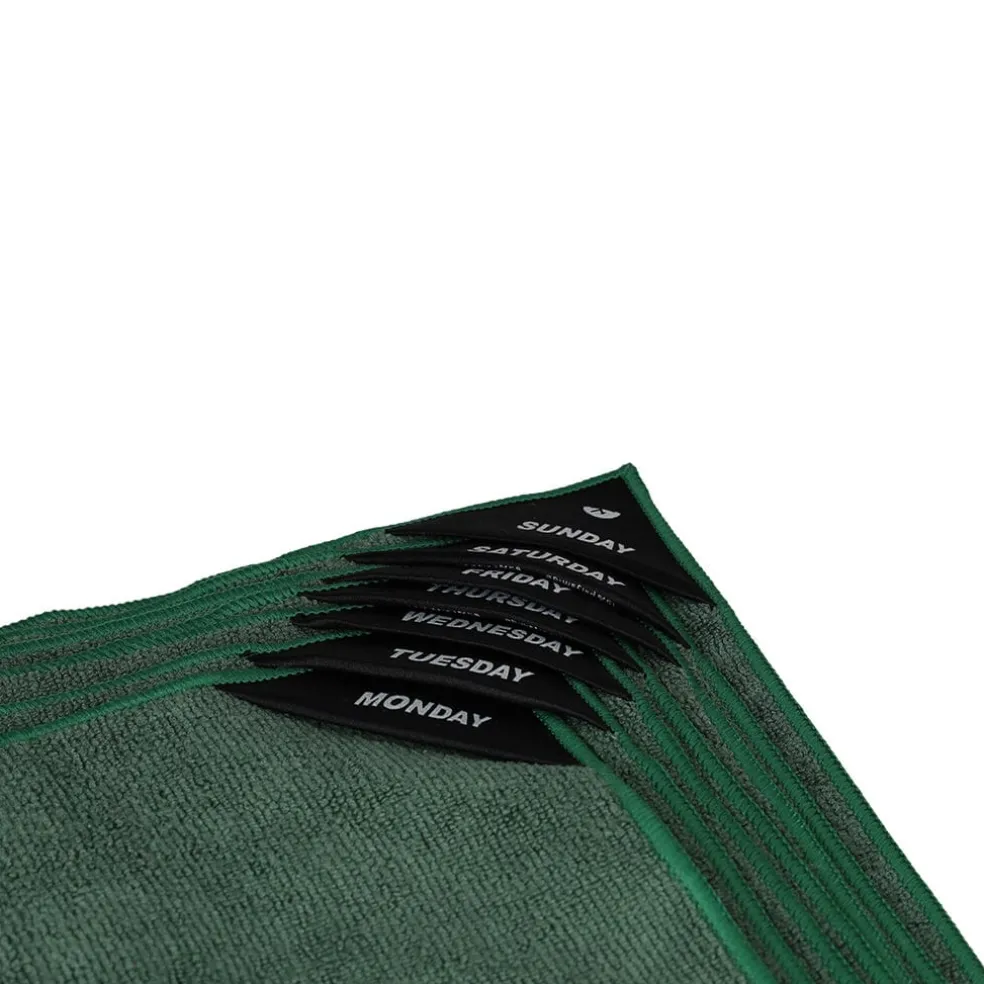 Klud - Microvezel Vaatdoekjes 7 stuks - Olie Groen