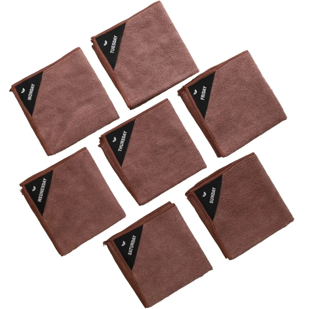 Klud - Microvezel Vaatdoekjes 7 stuks - Mauve