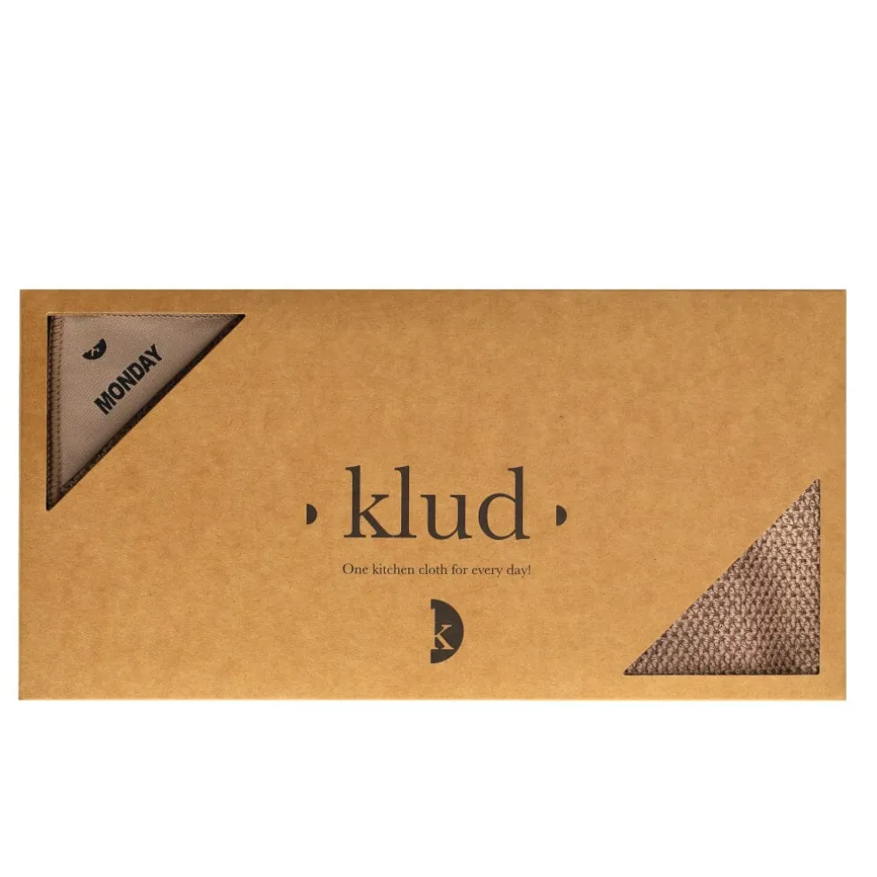 Klud - Microvezel Vaatdoekjes Wafel, 7 stuks Latte