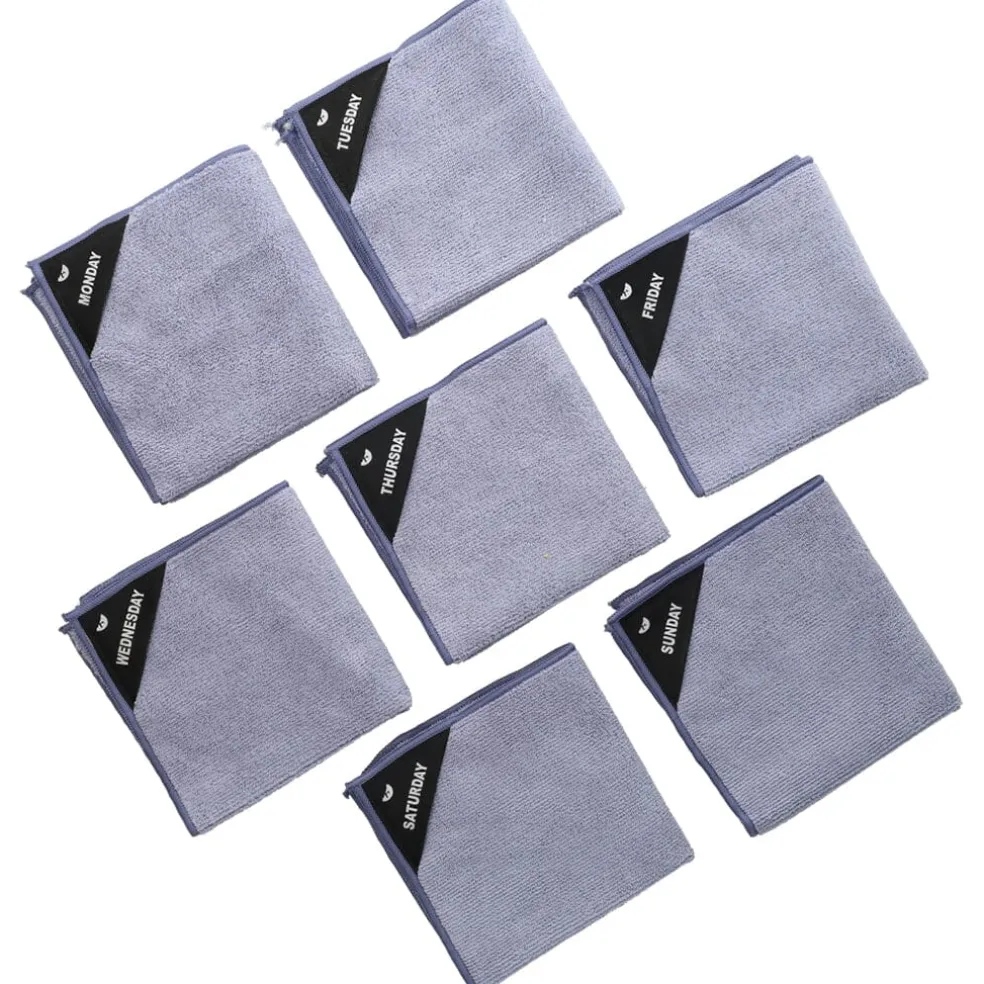 Klud - Microvezel Vaatdoekjes 7 stuks - Dusty Blauw