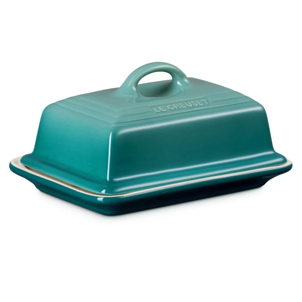 Le Creuset - Botervloot Bleu Riviera 17cm