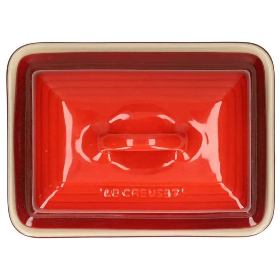 Le Creuset - Botervloot Kersenrood 17cm