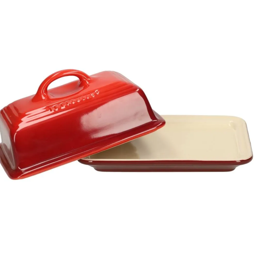 Le Creuset - Botervloot Kersenrood 17cm