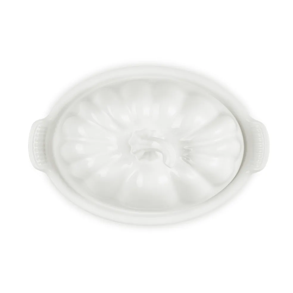 Le Creuset - Botervloot Pompoen Wit