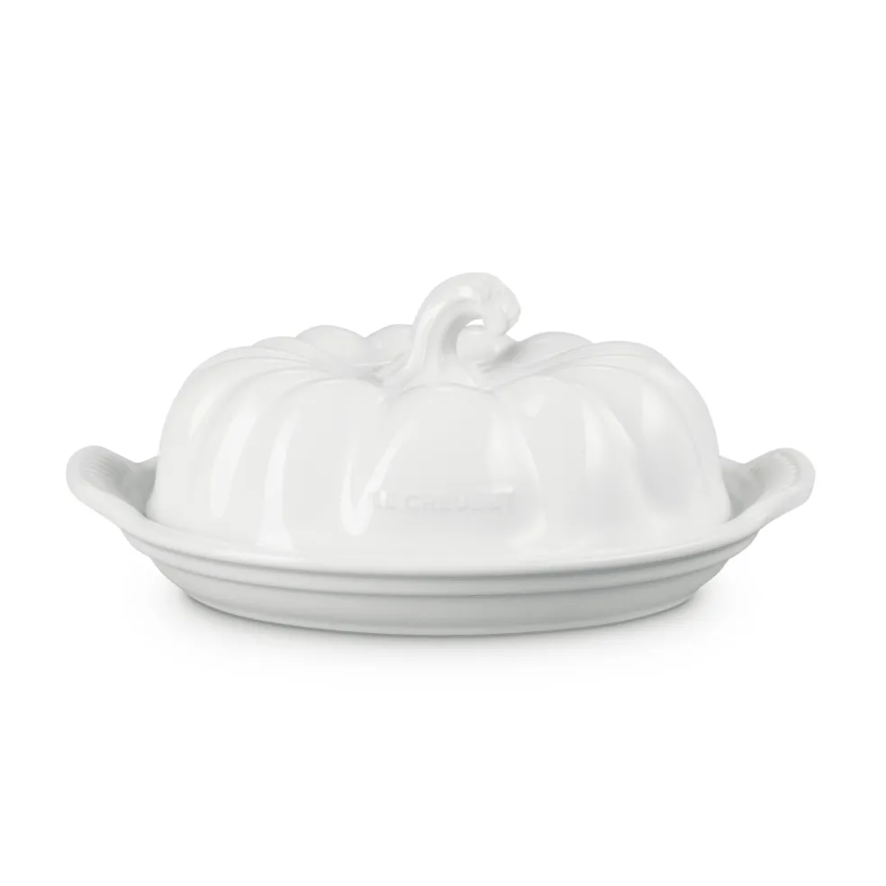 Le Creuset - Botervloot Pompoen Wit