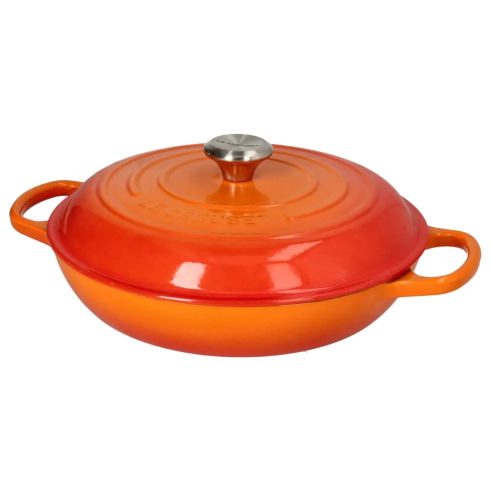 Le Creuset - Braadpan Campagnard Oranjerood 26 cm
