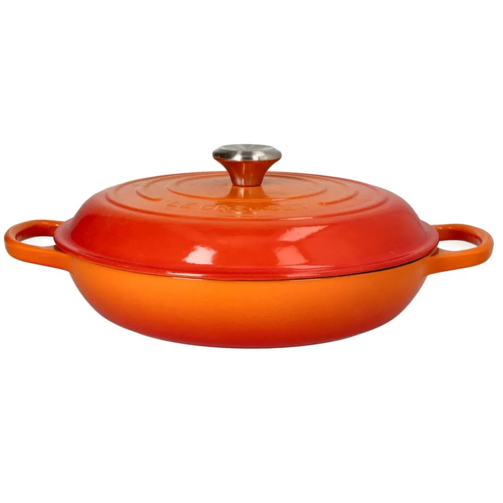 Le Creuset - Braadpan Campagnard Oranjerood 26 cm