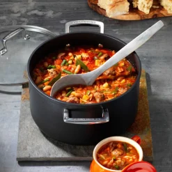 Le Creuset - Braadpan met anti-aanbaklaag en glazen deksel