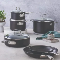 Le Creuset - Braadpan met anti-aanbaklaag en glazen deksel