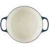 Le Creuset - Braadpan Rond in Geëmailleerd Gietijzer - Nuit - 28 cm