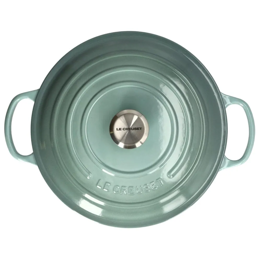 Le Creuset - Braadpan Signature rond Sea Salt 20cm 2,4l