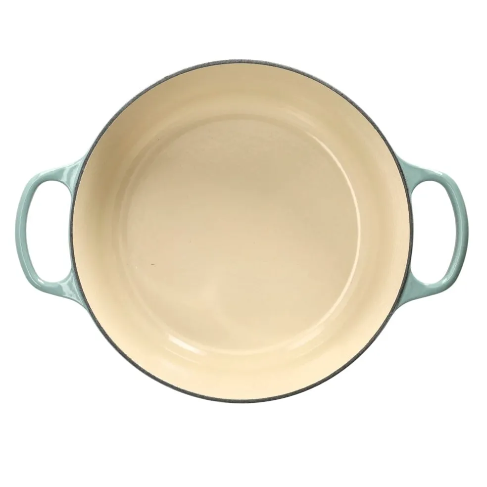 Le Creuset - Braadpan Signature rond Sea Salt 24cm 4,2l