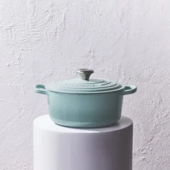 Le Creuset - Braadpan Signature rond Sea Salt 28cm 6,7l