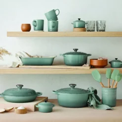 Le Creuset - Braadpan Signature rond Sea Salt 28cm 6,7l