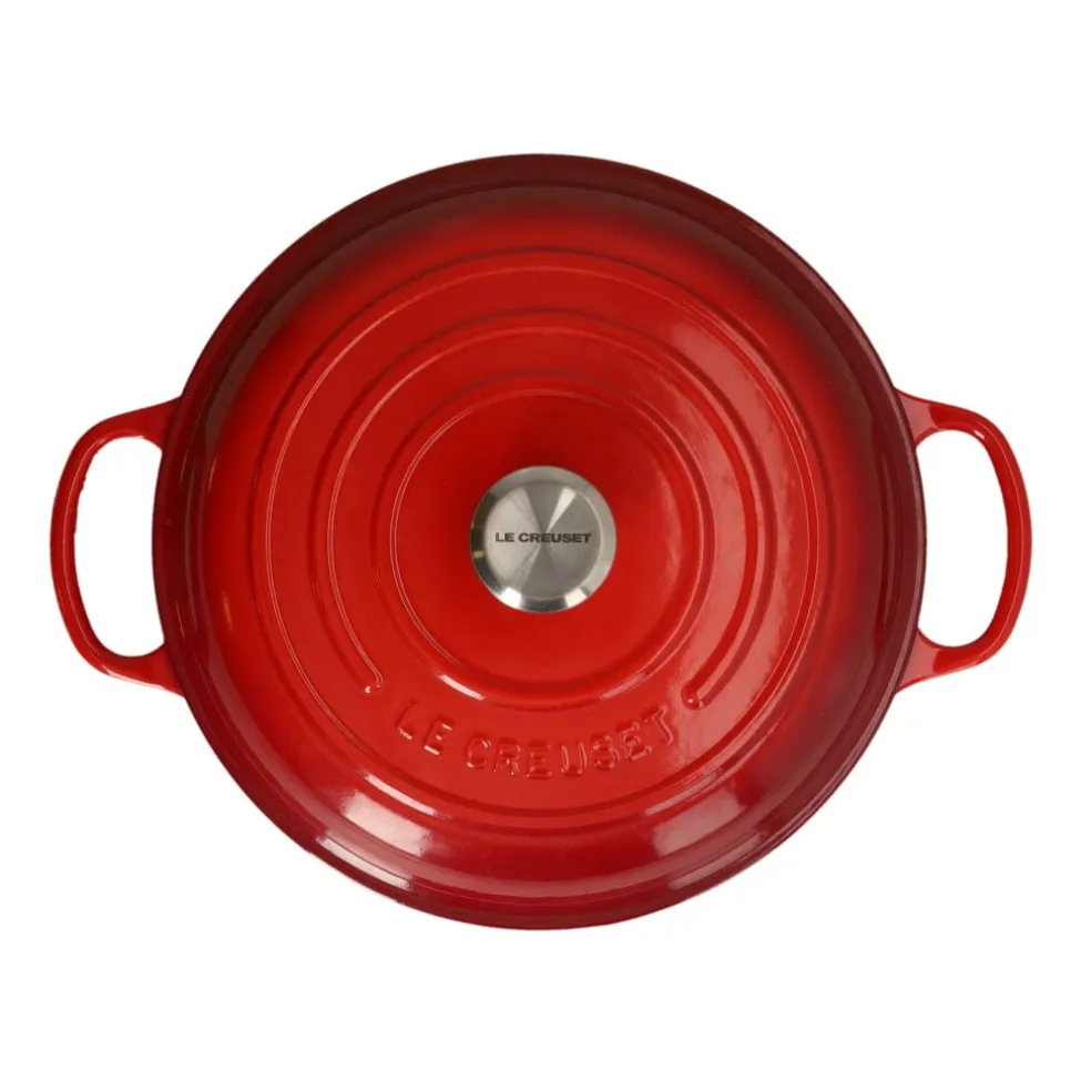 Le Creuset - Campagnard Kersenrood 26 cm