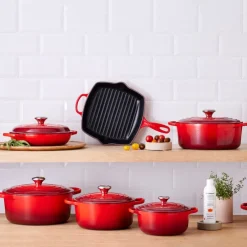 Le Creuset - Campagnard Kersenrood 26 cm