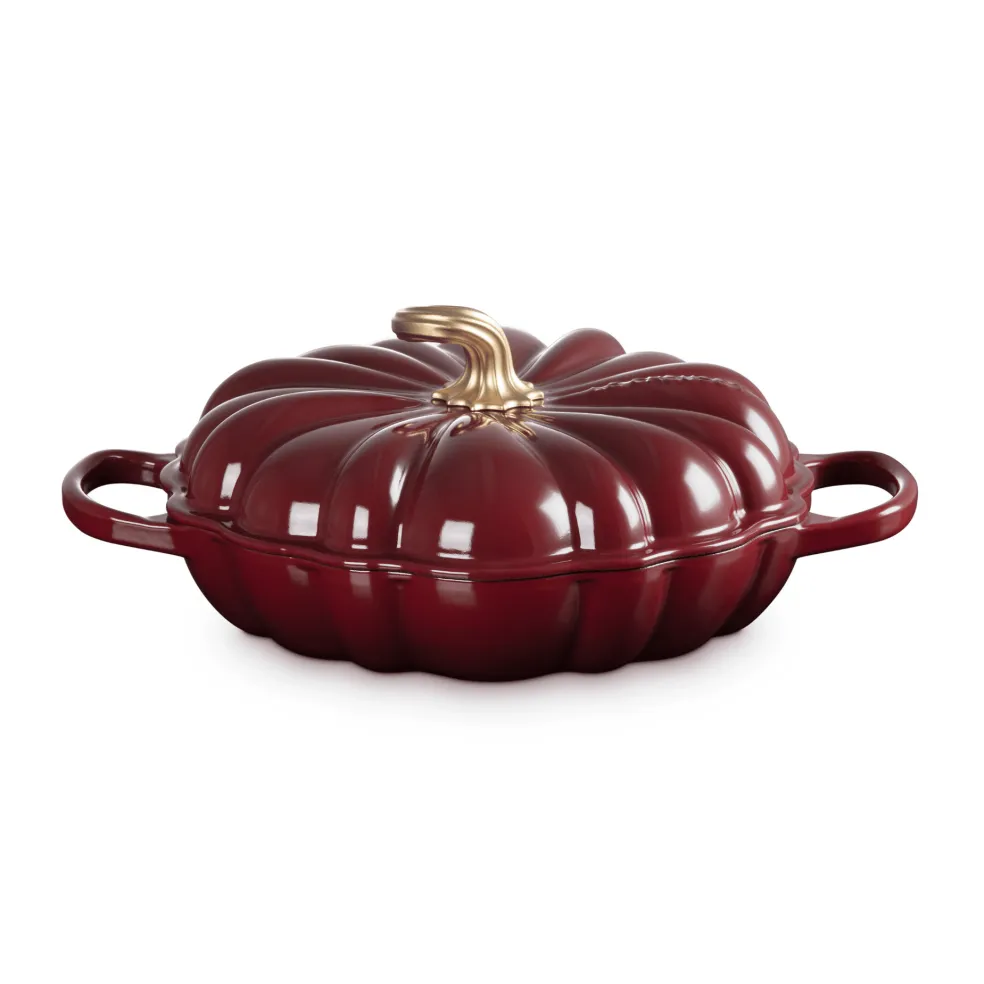 Le Creuset - Campagnard Pompoen Garnet 28 cm