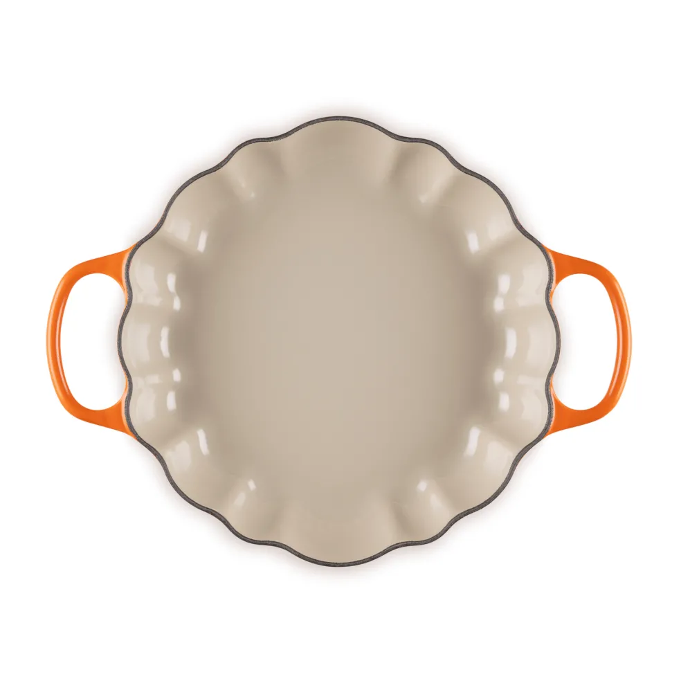 Le Creuset - Campagnard Pompoen Oranjerood 28 cm