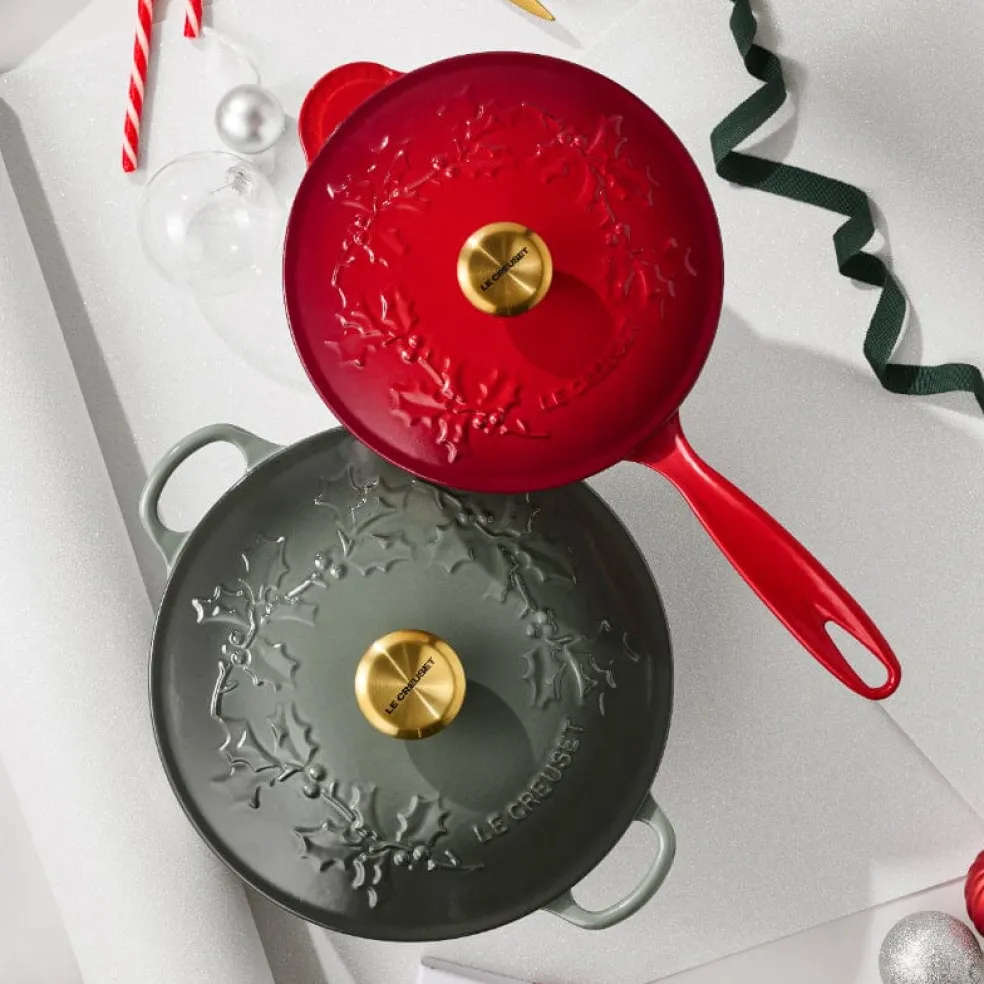 Le Creuset - Holly Collection sauspan ø 21 cm gietijzer Rood