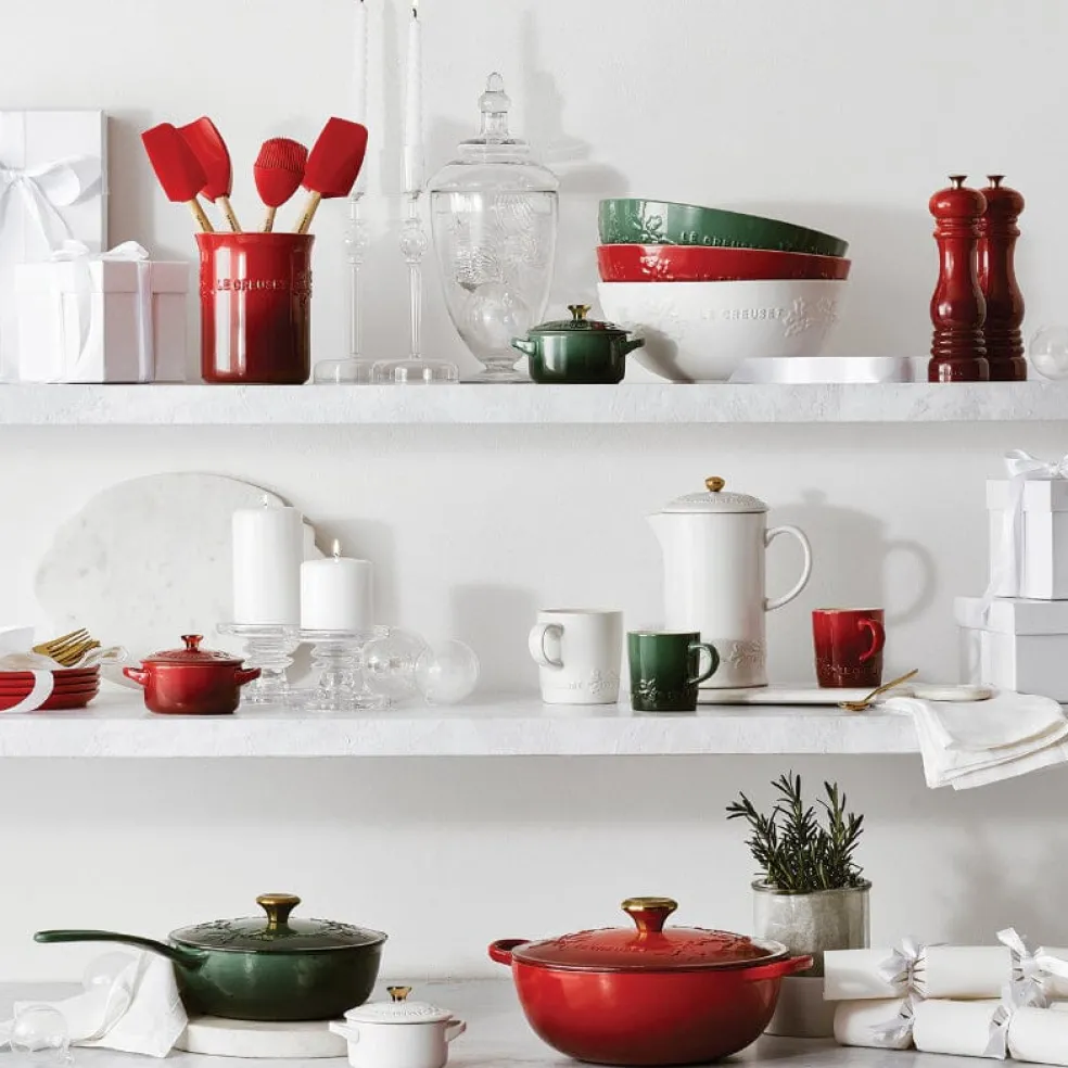 Le Creuset - Holly Collection sauspan ø 21 cm gietijzer Groen