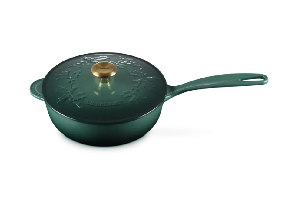 Le Creuset - Holly Collection sauspan ø 21 cm gietijzer Groen