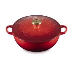 Le Creuset - Marmite Holly Kersenrood 26 cm 4,1 L