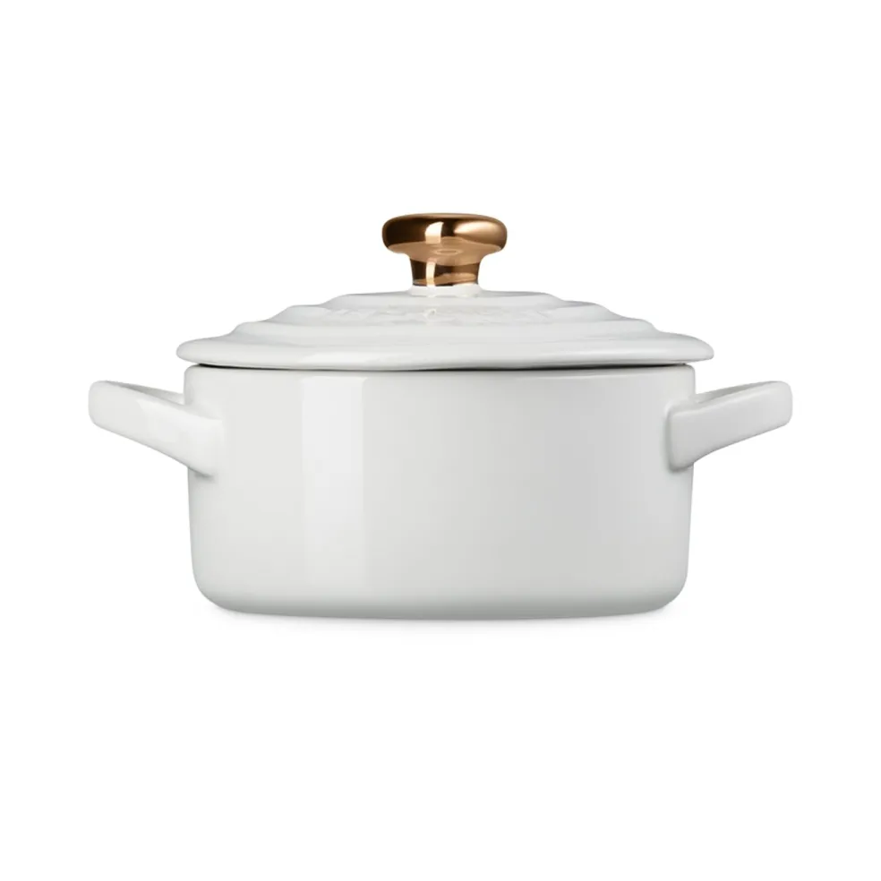 Le Creuset - Mini Braadpan - Valentijn - Wit