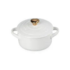 Le Creuset - Mini Braadpan - Valentijn - Wit