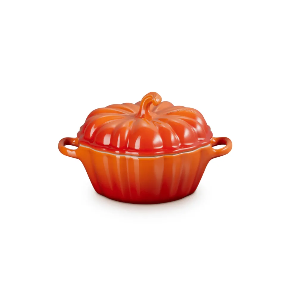Le Creuset - Mini-braad/Stoofpan Pompoen Oranjerood 0,35 L