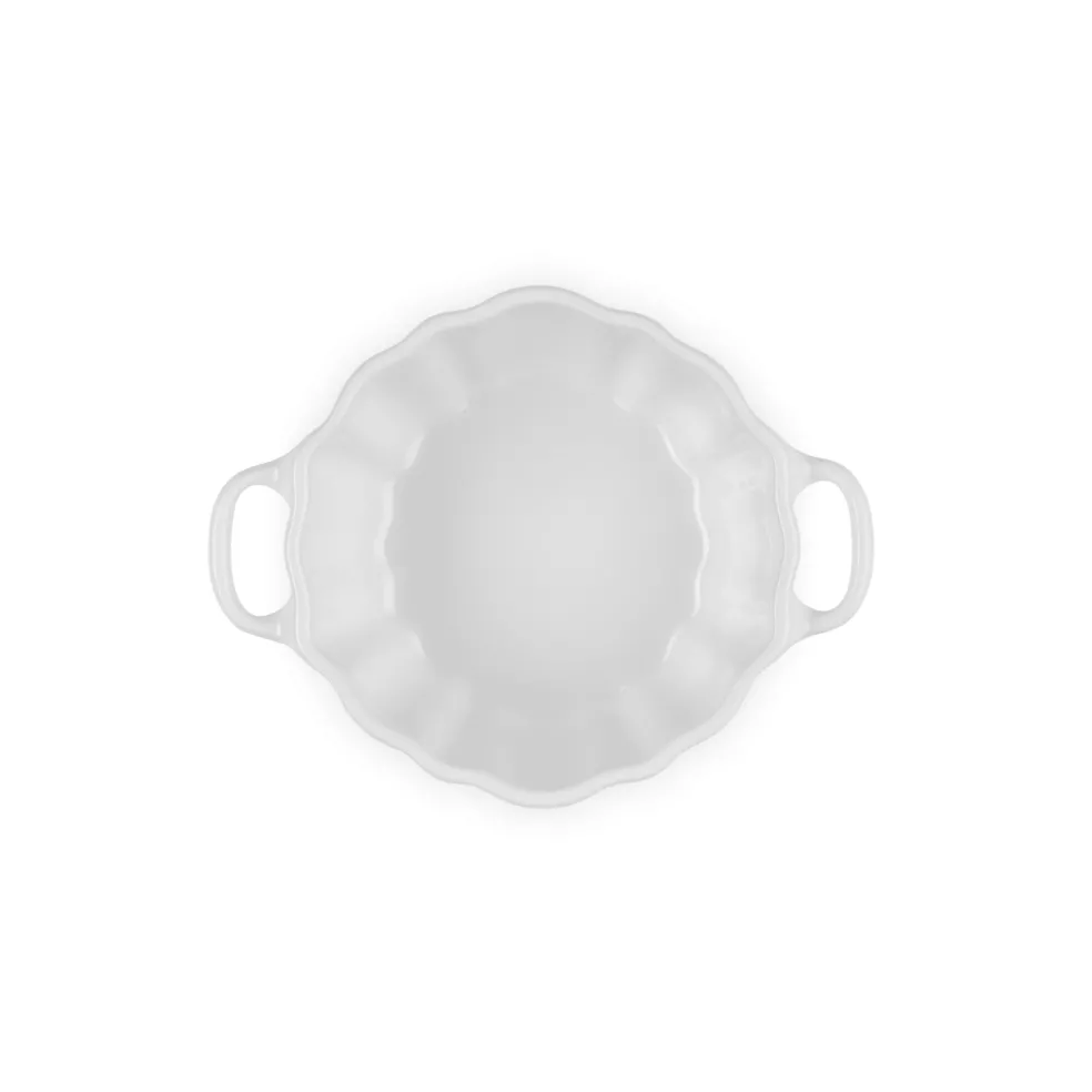 Le Creuset - Mini-braad/Stoofpan Pompoen Wit 0,35 L