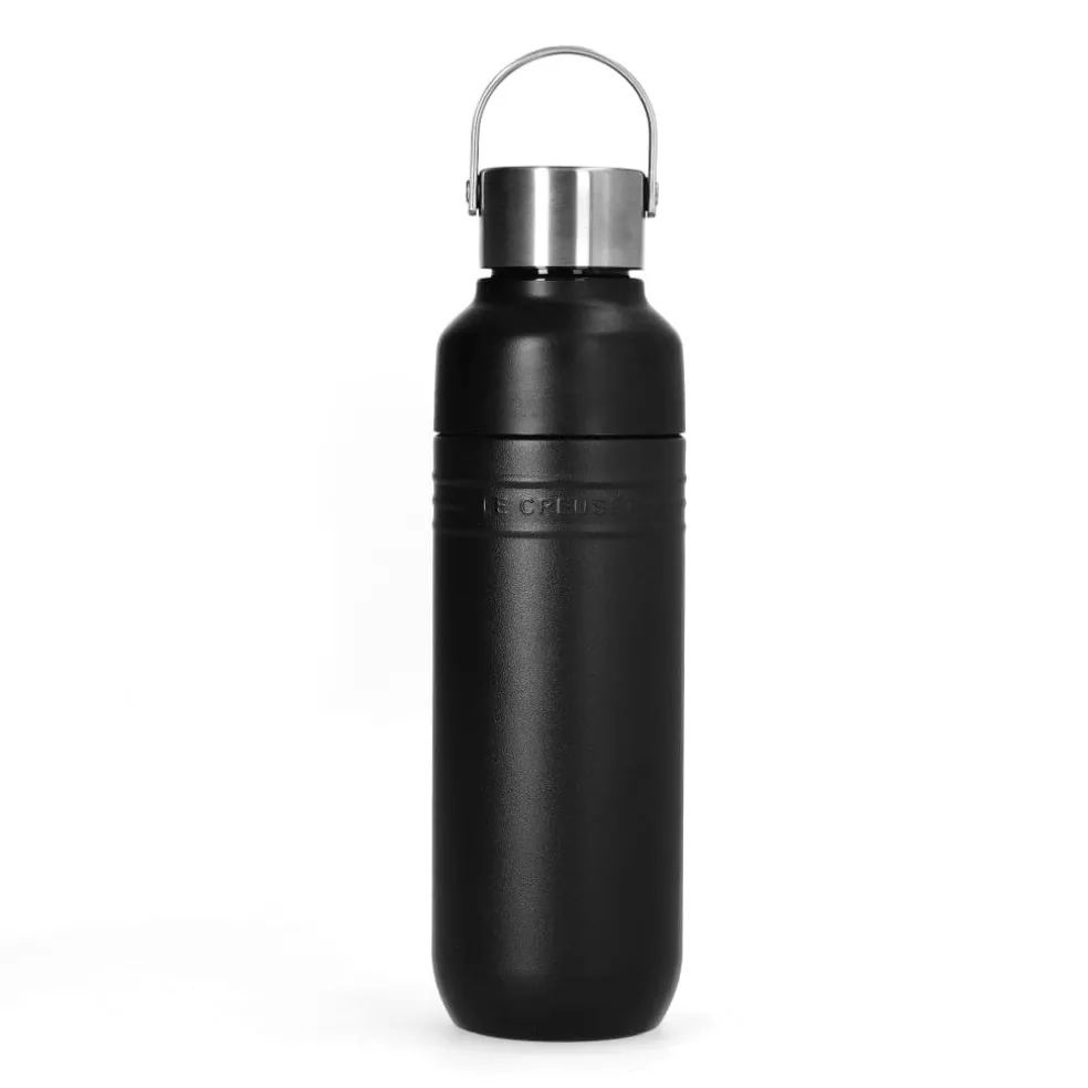Le Creuset - On The Go Drinkfles 0,5L Mat Zwart