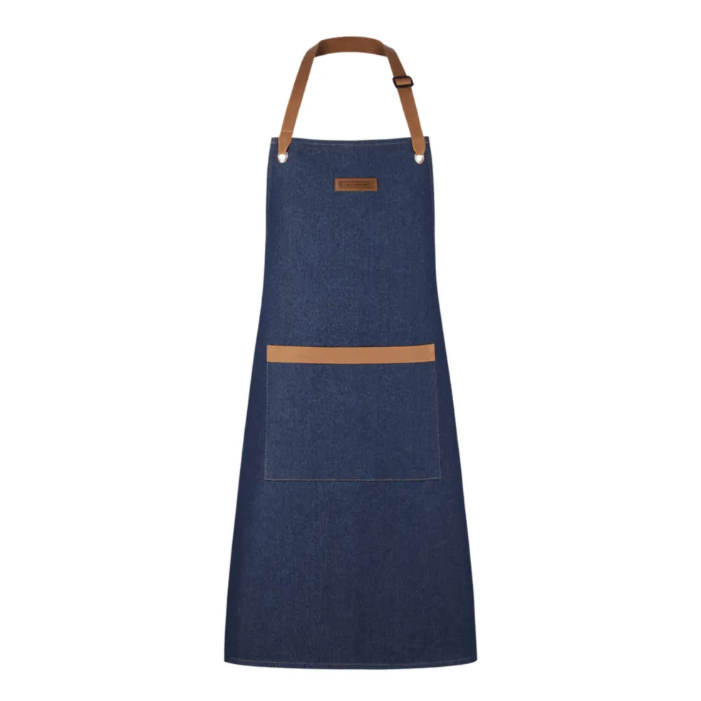Le Creuset - Schort Denim 80x70cm