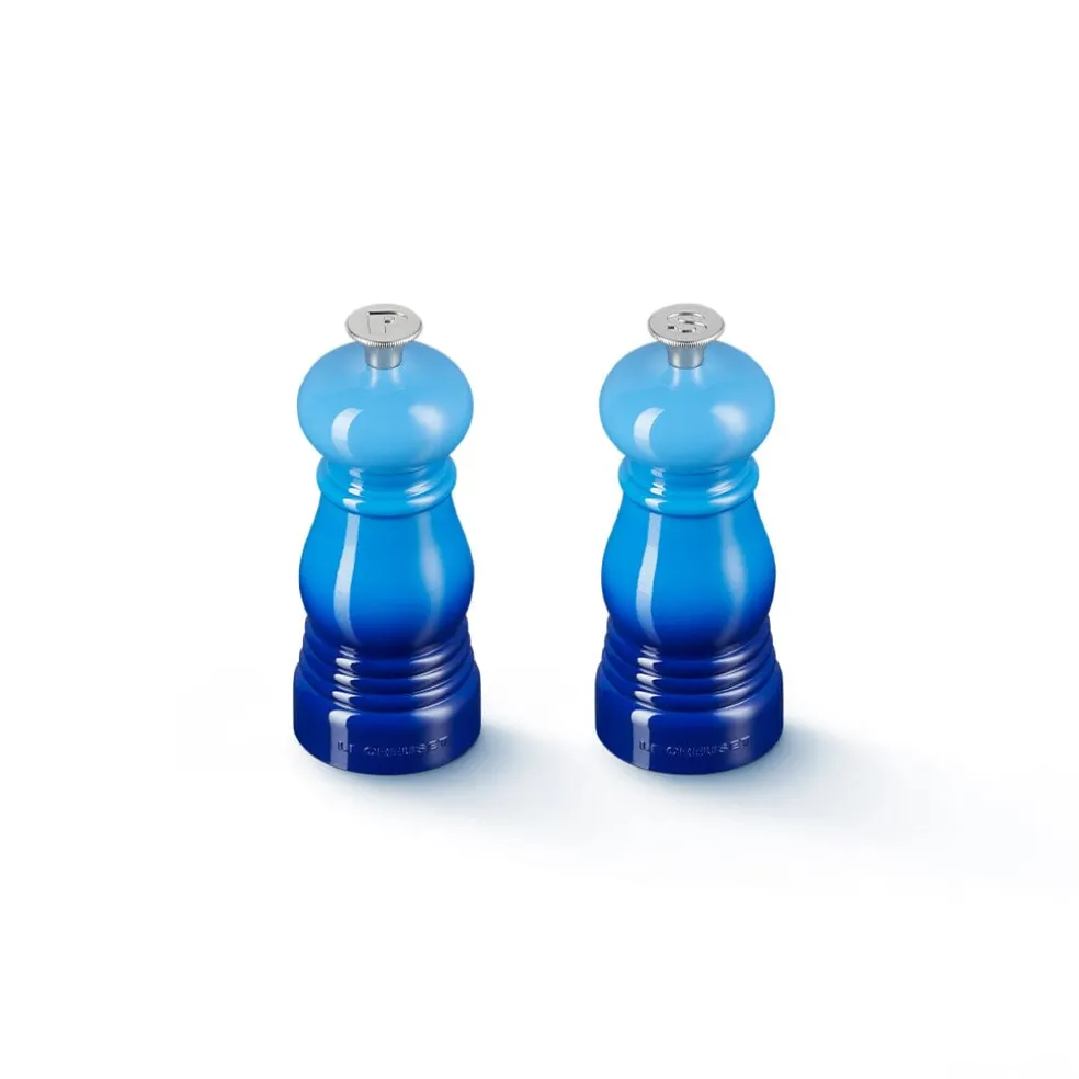 Le Creuset - Set van 2 Kleine Molens Azure 11cm