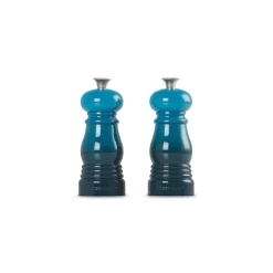 Le Creuset - Set van 2 Kleine Molens Deep Teal 11cm
