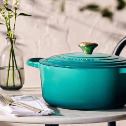 Le Creuset - Signature Braadpan - Bleu Riviera - 20 cm