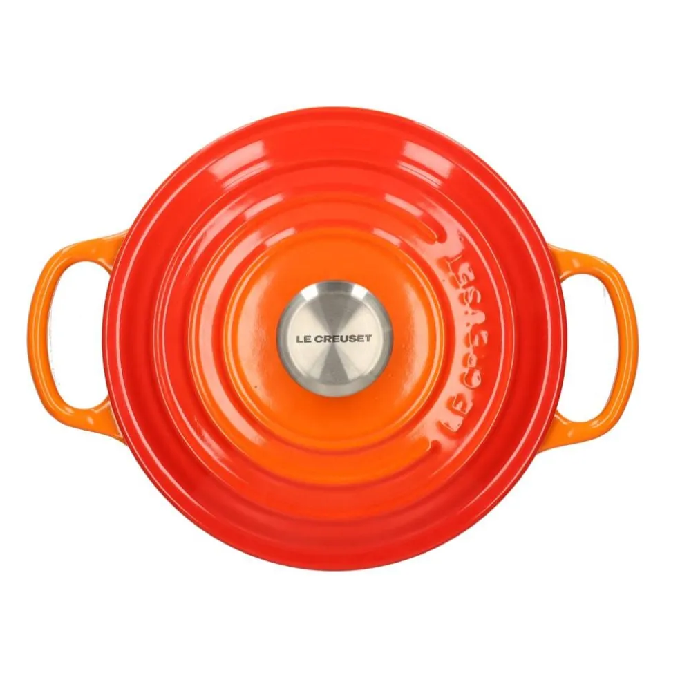 Le Creuset - Signature Braadpan Oranjerood 18 cm