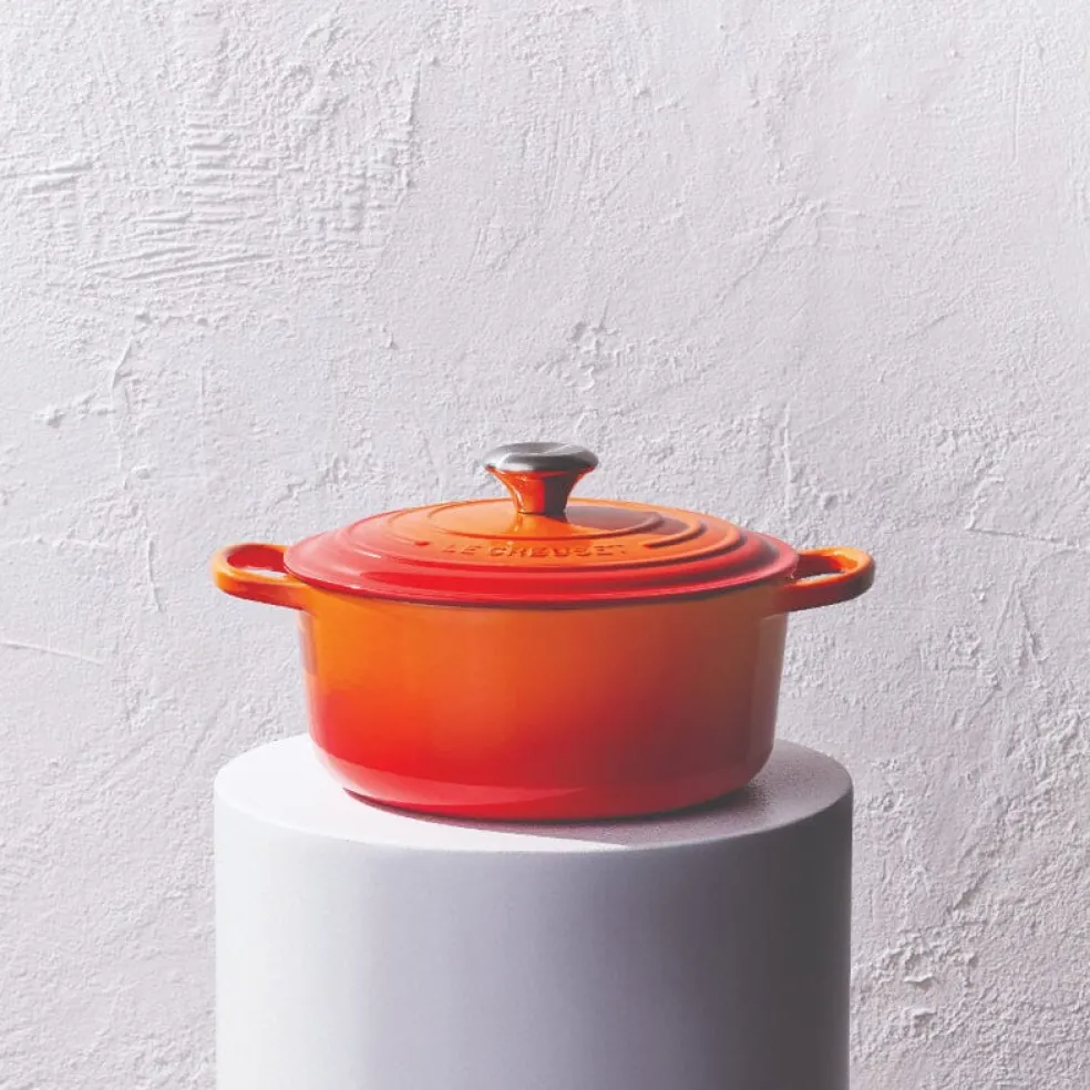 Le Creuset - Signature Braadpan Oranjerood 18 cm