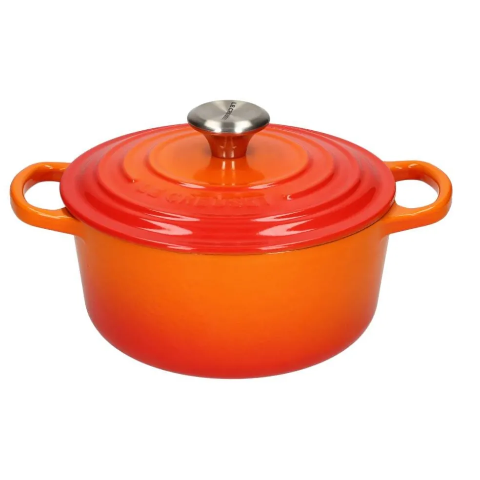 Le Creuset - Signature Braadpan Oranjerood 18 cm