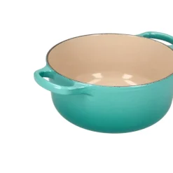Le Creuset - Signature Braadpan Caribbean Blauw 20 cm