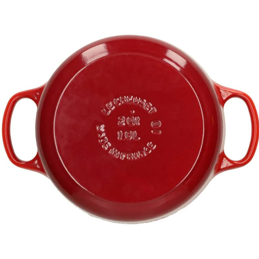 Le Creuset - Signature Braadpan Kersenrood 20 cm