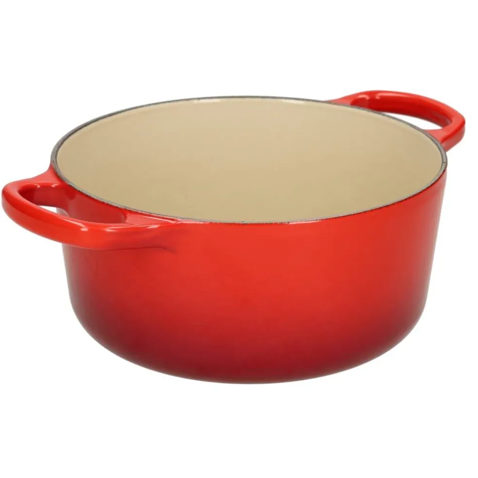 Le Creuset - Signature Braadpan Kersenrood 20 cm