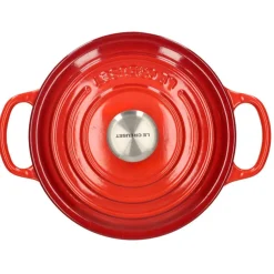Le Creuset - Signature Braadpan Kersenrood 20 cm