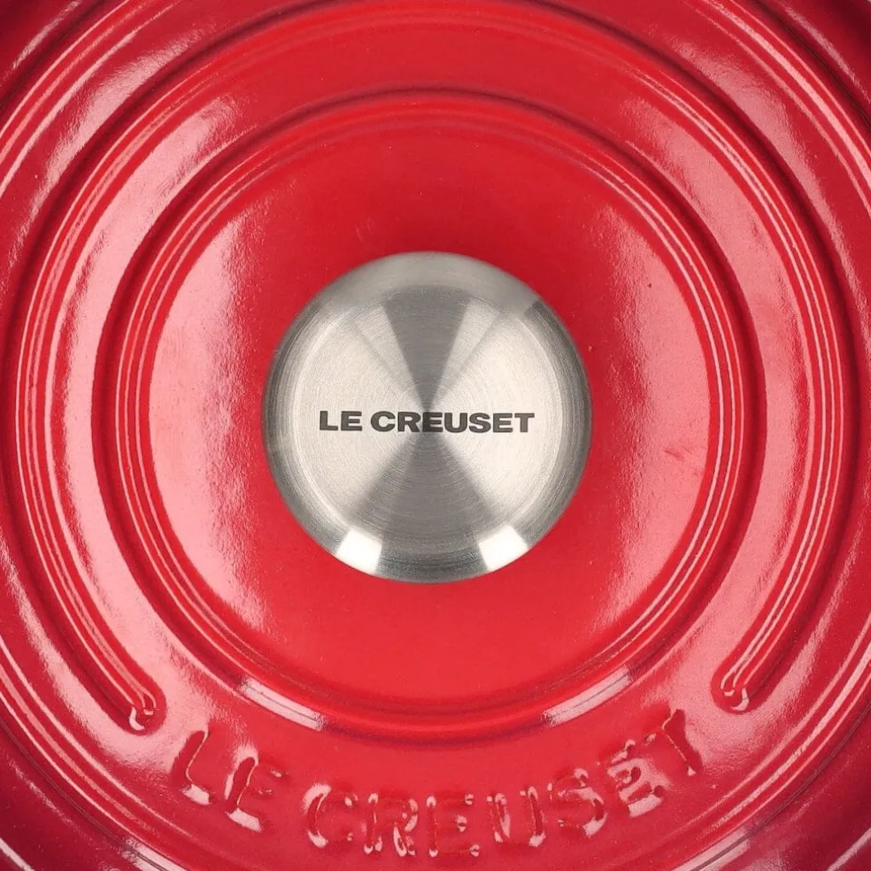 Le Creuset - Signature Braadpan Kersenrood 24 cm