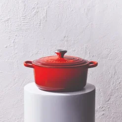 Le Creuset - Signature Braadpan Kersenrood 24 cm