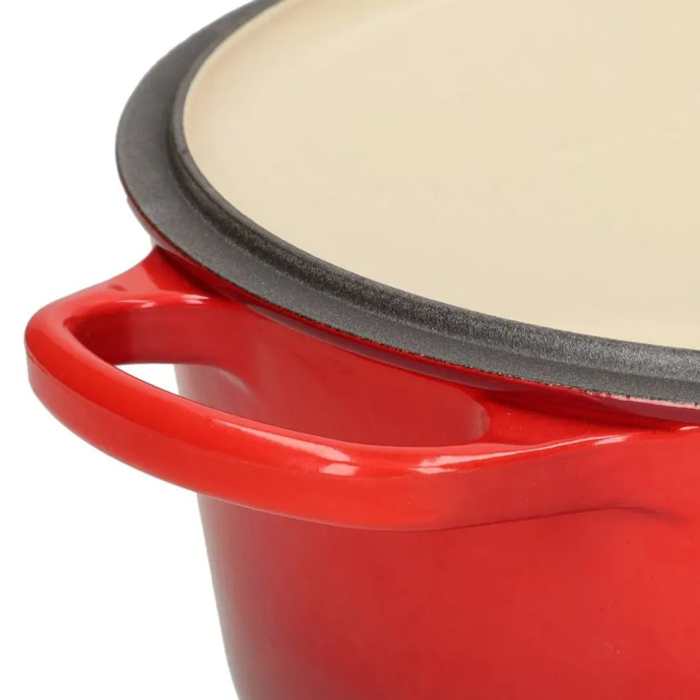 Le Creuset - Signature Braadpan Kersenrood 28 cm