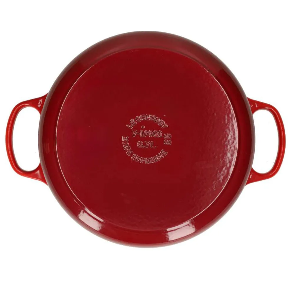 Le Creuset - Signature Braadpan Kersenrood 28 cm